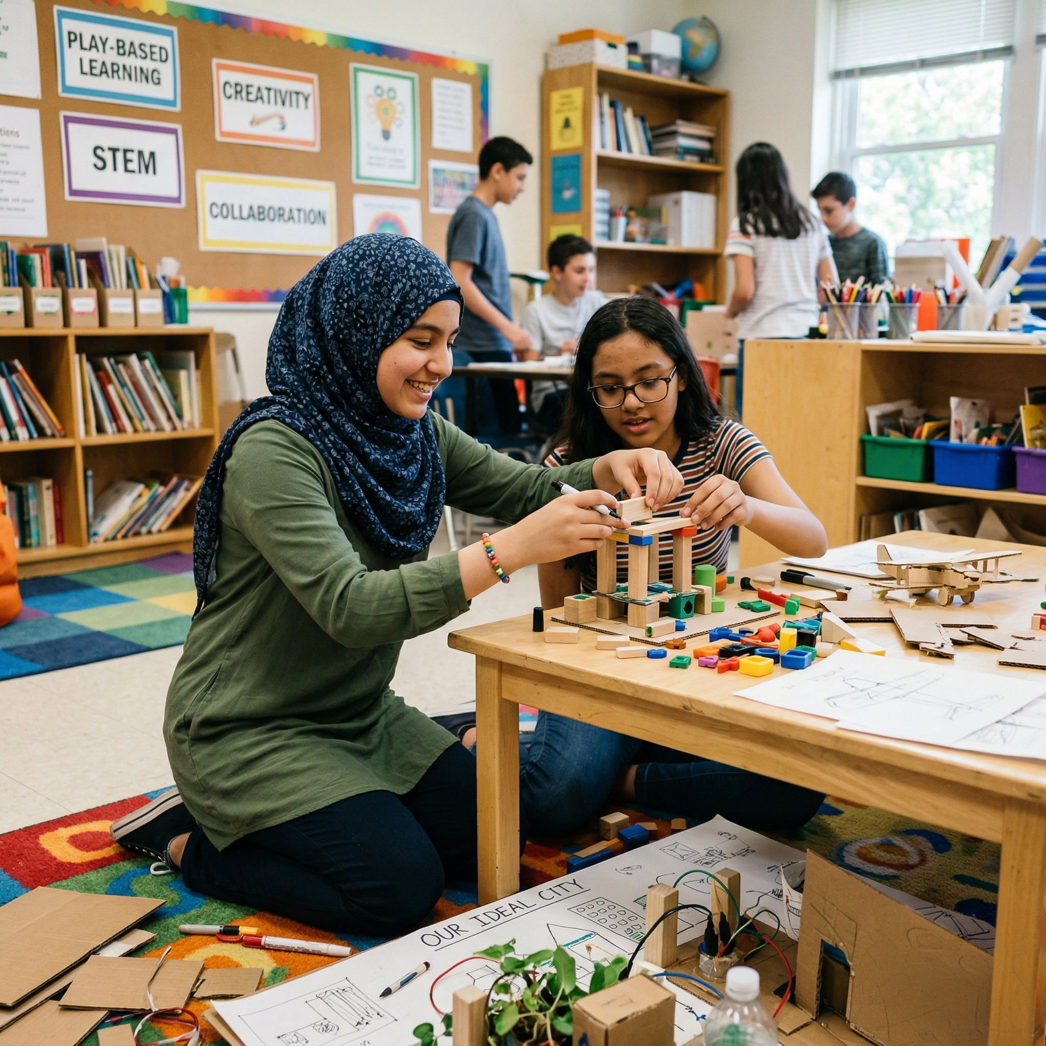 Behavioral health therapist with family